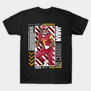 Jahan Dotson Paper Poster Version 10 T-Shirt